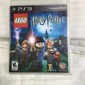 PS3 Lego Harry Potter Years 1-4, 1-2 player, play as Harry/Ron/Hermione, explore